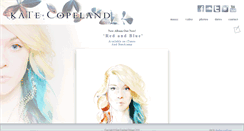 Desktop Screenshot of katecopelandmusic.com